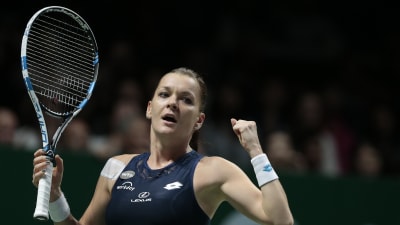 Agnieszka Radwanska till final i Singapore.