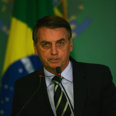 Brasiliens president Jair Bolsonaro