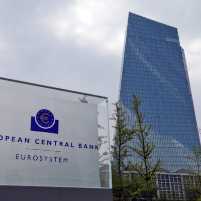 Europeiska centralbankens i Frankfurt am Main i Tyskland.
