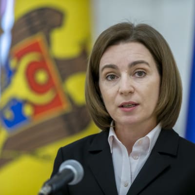 Maia Sandu Moldovan presidentti.