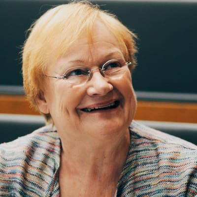 President Tarja Halonen.