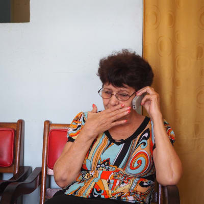 Maria Elena Errero i Havanna har ledsamt efter sin dotter Loraima Marimón som flytt till USA.