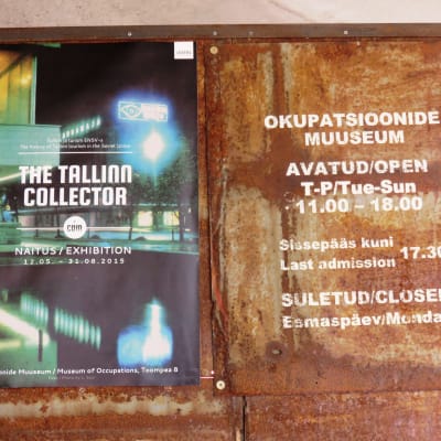 Tomas Alexanderssons projekt The Tallinn Collector utställning på Ockupationsmuseet i Tallinn sommaren 2015
