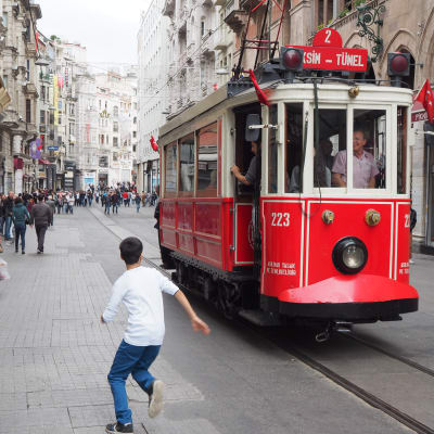 Spårvagn i Istanbul.