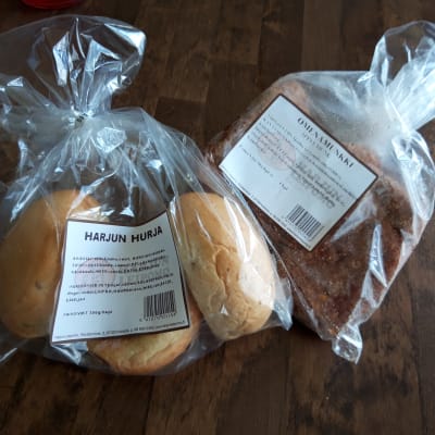 Bageriprodukter från Harjus bageri