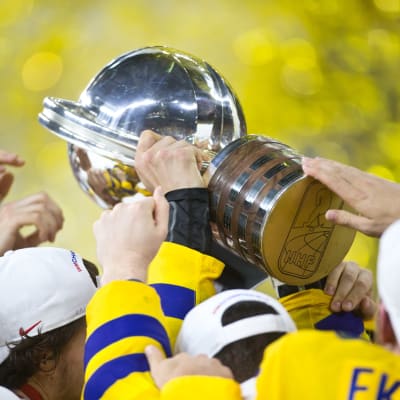 Sverige vann VM-guld i ishockey för andra året i rad.