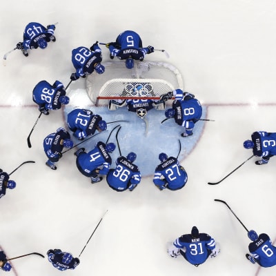 Finlands herrlandslag i OS i Sotji 2014.