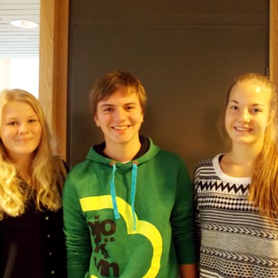 Natalie Gottberg, Ville Arponen och Klara Kallio.
