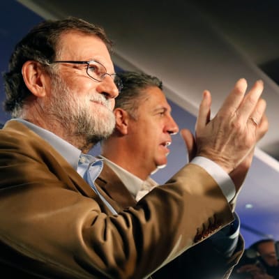 Rajoy besöker Katalonien.