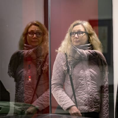 Anneli Auer i tingsrätten i december 2017.