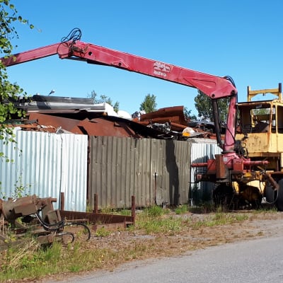 Metallskrot i Karleby.