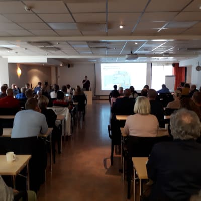 Wärtsiläs informationsmöte för Vasklotborna hölls på Scandic Hotel Waskia