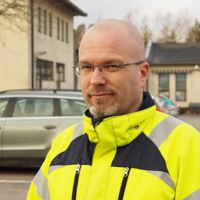 Huvudförtroendeman Daniel Hannus vid Viessmanns fabrik i Borgå.