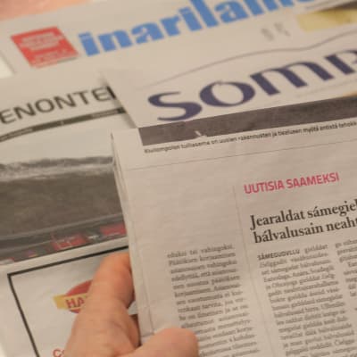 Saamelaisalueen paikallislehdet Enontekiön sanomat, Inarilainen ja Sompio