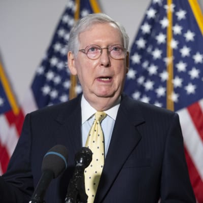 Senatens majoritetsledare Mitch McConnell
