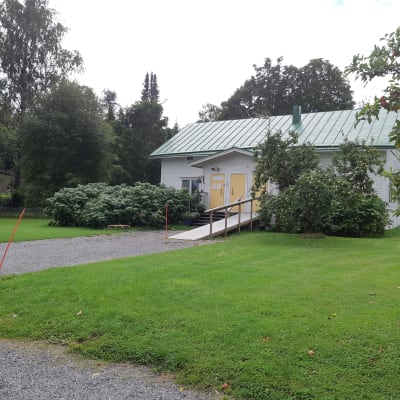 Veterinärhuset på Åliden i Ingå kyrkby.