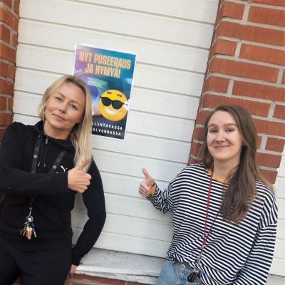 Malla Kosunen ja Laura Lehtola