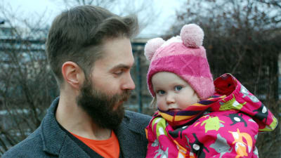 Jaakko och hans dotter Ronja