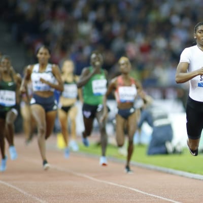 Caster Semenya i farten.