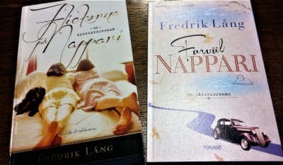 Fredrik Långs böcker "Flickorna på Nappari" och "Farväl Nappari".