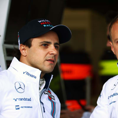 Felipe Massa och Valtteri Bottas var stallkamrater vid Williams 2016.