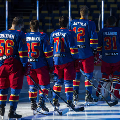 Jokeritspelare i rad.