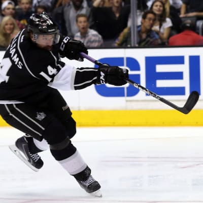 Justin Williams vinner kanske Stanley Cupen med Los Angeles Kings 2014.