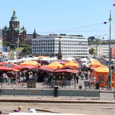 Salutorget i Helsingfors sommaren 2014