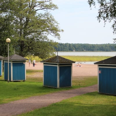 Plagen, badstranden i Lovisa.