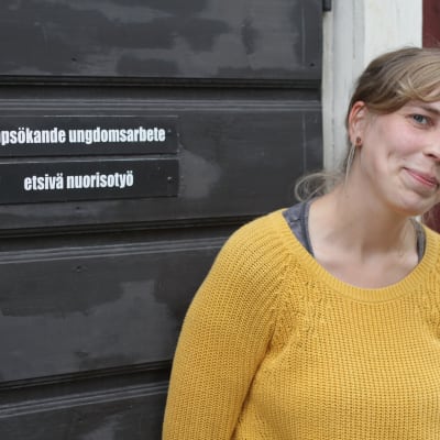 Anna-Lena Starck arbetar med uppsökande undomsarbete i Jakobstad.