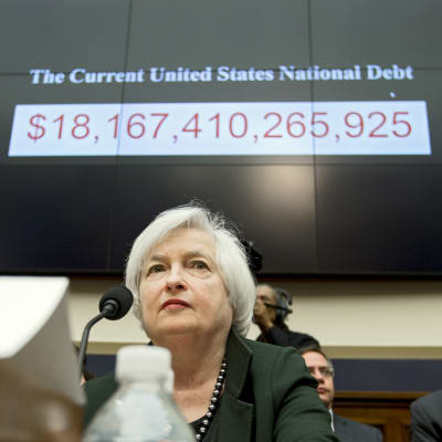 Federal Reserves ordförande Janet Yellen utfrågas i Kongressen 15 JULI 2015