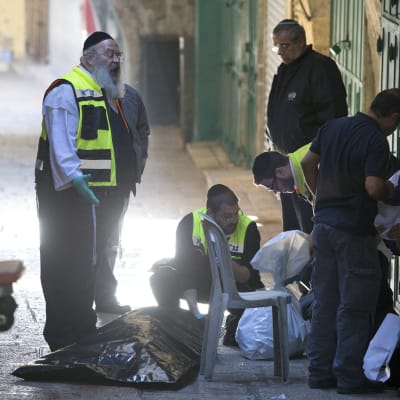 Palestinsk knivman ihjälskjuten i Gamla staden, Jerusalem