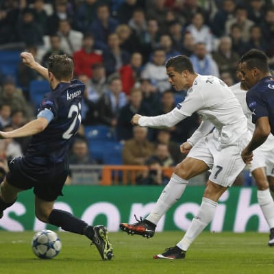 Malmö kunde inte stoppa Cristiano Ronaldo.
