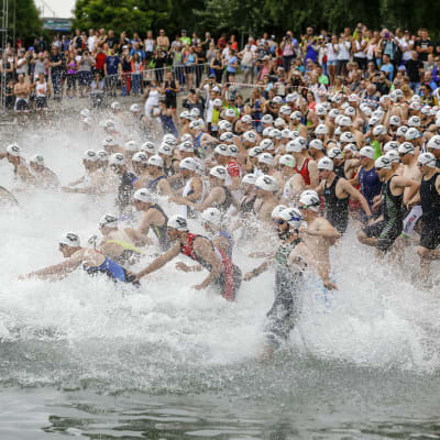 Triathlon i Zurich.
