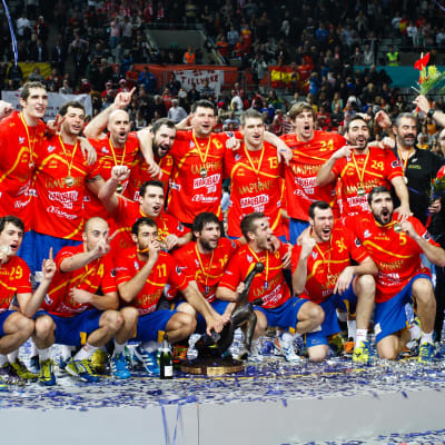 Spanien vann VM-guld i handboll på hemmaplan 2013.