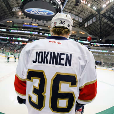 Jussi Jokinen, Florida Panthers, december 2016.