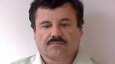Den mexikanska knarkbaronen Joaquín "El Chapo" Guzmán.