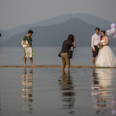 bröllopsfotografering i Kina