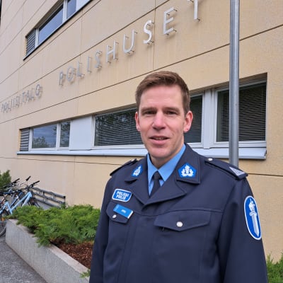 Mikael Appel, kommunikationschef på Polisinrättningen i Österbotten.