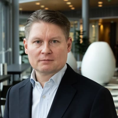 Finnairin toimitusjohtaja Topi Manner Finnairin pääkonttorissa Vantaalla.