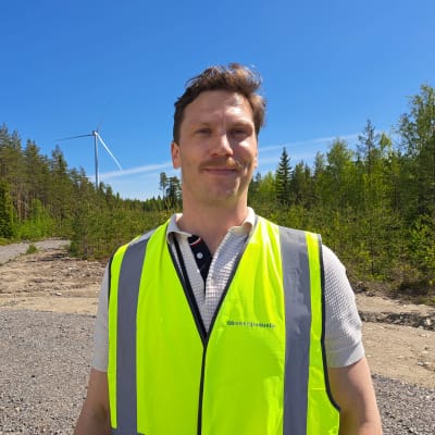 Nils Borstelmann, vd för Energiequelle i Finland.
