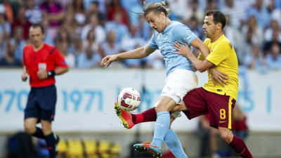 Markus Halsti, Malmö FF-Sparta Prag, augusti 2014