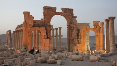 Ruiner i Palmyra.