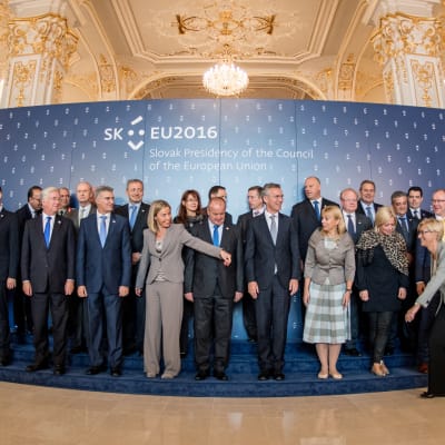 EU:s försvarsministrar samlades i Bratislava.