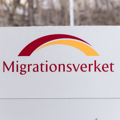 Migrationsverkets skylt