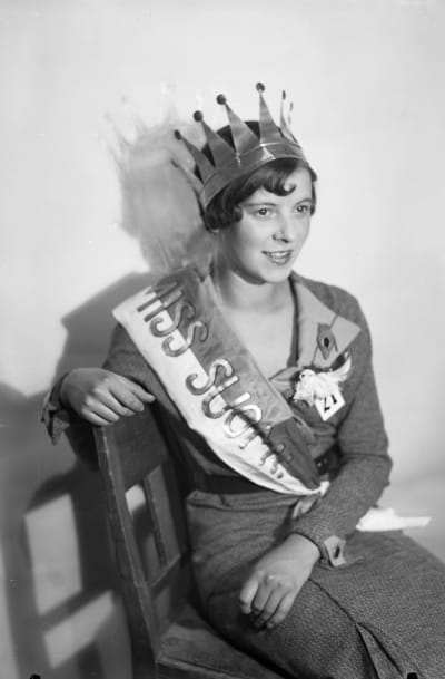 Miss Suomi 1932 Maija Nissinen 