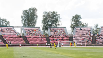 Ilves-Valencia på Ratina Stadion.