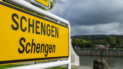 Orten Schengen i Luxemburg i oktober 2014.