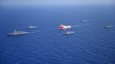 Grekland och Turkiet i gräl om havsområde i östra Medelhavet