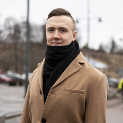 Hermanni Harju Lappeenrannan satamassa. 
